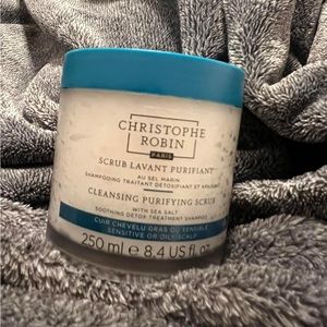 Christophe Robin purifying cleansing scrub shampoo